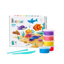 Hey Clay Air Drying Clay (15-Pack) - Ocean Hc015014 - 1
