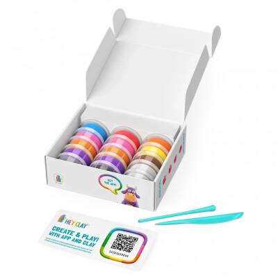 Hey Clay Air Drying Clay (Box Of 15) - Animals Hc015012 - 3