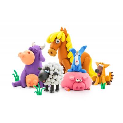 Hey Clay Air Drying Clay (Box Of 15) - Animals Hc015012 - 2