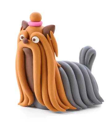 Hey Clay Air Drying Clay (Box Of 15) - Dog Story Hc015024 - 4