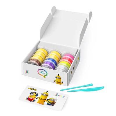 Hey Clay Air Drying Clay (Box Of 15) - Minions Hc015026 - 3