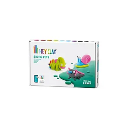 Hey Clay Yaratıcı Kil Seti - Chameleon, Gastropoda, Axolotl Hc-60049 - Hey Clay