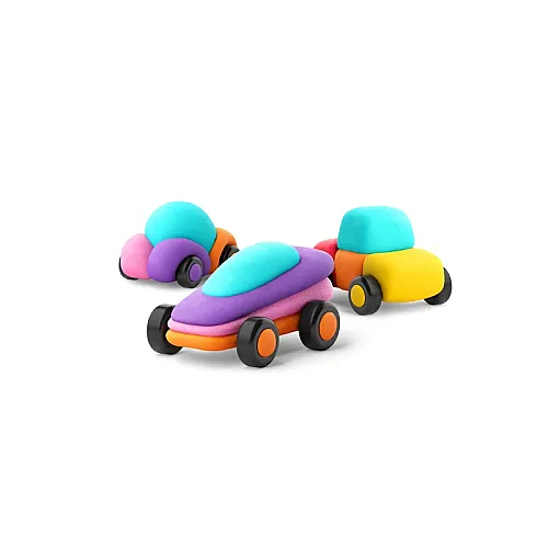 Hey Clay Yaratıcı Kil Seti - Happy Cars Hc-60902 - 2