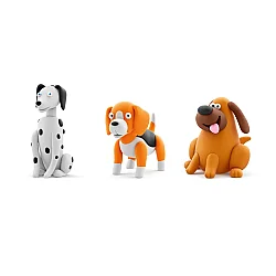 Hey Clay Yaratıcı Kil Seti - Labrador Nom Nom, Dalmatian Turbo, Beagle Walkie Hc-60058 - 3