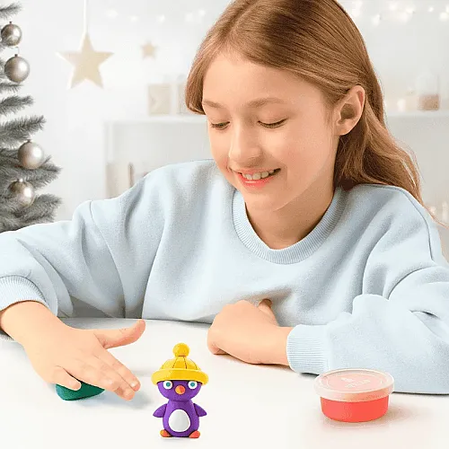 Hey Clay Yaratıcı Kil Seti - Winter Holidays Hc-99001 - 3