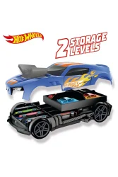 Hot Wheels 2-In-1 Race Haul Car Storage Box Carrying Case Hwcc15 - 4
