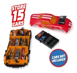 Hot Wheels 2In-1 Race Haul Car Storage Case Hwcc15R - 3