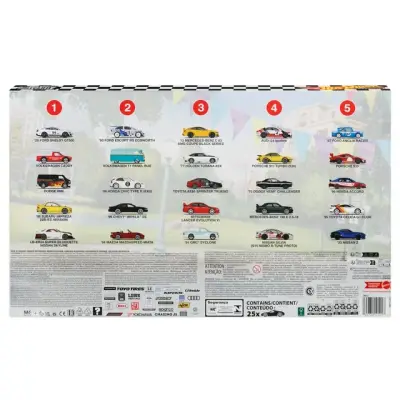 Hot Wheels Boulevard 25'Li Mini Araba Seti - 2