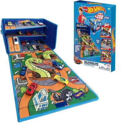 Hot Wheels Car Storage Box 3 İn 1 HWCC20 - 1