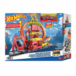 Hot Wheels Circle Track Fire Station Hkx41 - 1