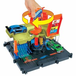 Hot Wheels City Life Series Hdr24 - Downtown Express Car Wash - 2