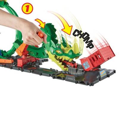 Hot Wheels Dragon Battle Track Hdp03 - 2