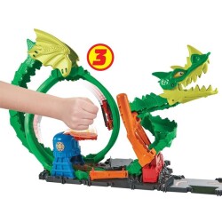 Hot Wheels Dragon Battle Track Hdp03 - 4