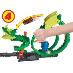 Hot Wheels Dragon Battle Track Hdp03 - 5