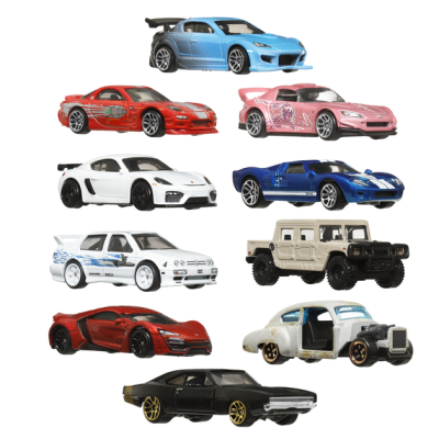 Hot Wheels Fast And Furious 10 Pack Hvx27 - 2