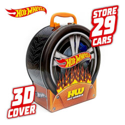 Hot Wheels Garage Storage Box Carrying Case Hwcc18 - 2