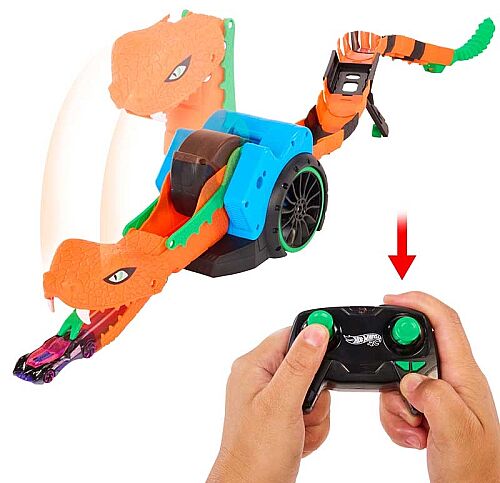 Hot Wheels Let's Race Yılan Mücadelesi Uzaktan Kumandalı Araç GD11 - 3