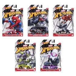 Hot Wheels Marvel Spiderverse Themed Cars Hfw35 - 1