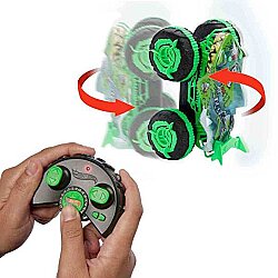 Hot Wheels Monster Trucks 1:15 Arazi Canavarı Mutant Great Bite Uzaktan Kumandalı Araba JMM76 - 6