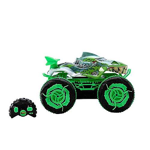 Hot Wheels Monster Trucks 1:15 Arazi Canavarı Mutant Great Bite Uzaktan Kumandalı Araba JMM76 - 3