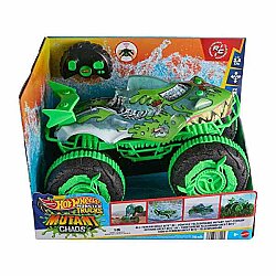 Hot Wheels Monster Trucks 1:15 Arazi Canavarı Mutant Great Bite Uzaktan Kumandalı Araba JMM76 - 2