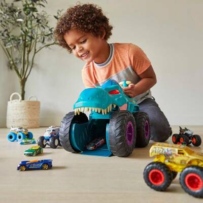 Hot Wheels Monster Trucks Araba Yiyen Mega Wrex Gyl13 - 4