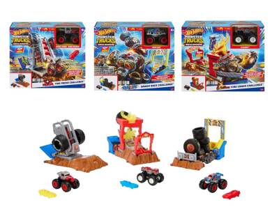 Hot Wheels Monster Trucks Arena Battle Starter Kits Hnb87 - 2