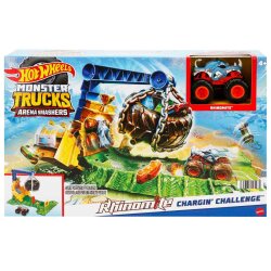 Hot Wheels Monster Trucks Arena Rhinomite Challenge Mtl-Htp18 - 6