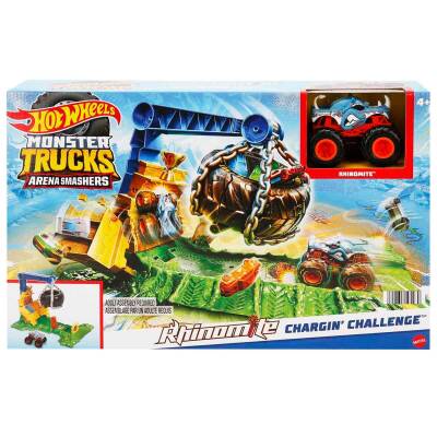 Hot Wheels Monster Trucks Arena Rhinomite Challenge Mtl-Htp18 - 6