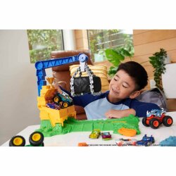 Hot Wheels Monster Trucks Arena Rhinomite Challenge Mtl-Htp18 - 5