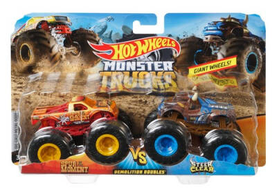 Hot Wheels Monster Trucks Mighty Duo 1:64 Cars Fyj64 - 3