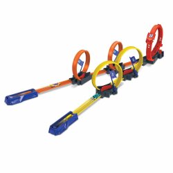 Hot Wheels Multi-Loop Race Set Hdr83 - 2