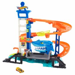 Hot Wheels Shark Escape Playset Hdp06 - Hot Wheels