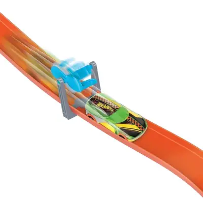 Hot Wheels Track Builder Wind-Themed Stunt Set Mtl-Hnj67 - 2