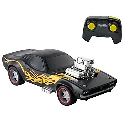 Hot Wheels Uzaktan Kumandalı 1:16 Siyah Rodger Dodger JNB89 - 3
