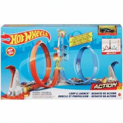 Hot Wheels Vertical Flight Thrill Race Set Grw39 - 1