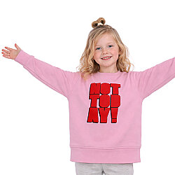 HUPALUPA Basic (Dar Kalıp) Pembe Not Today 7-8 Yaş - 2