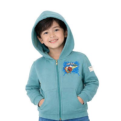 HUPALUPA Kapüşonlu (Dar Kalıp) Ocean Smash 7-8 Yaş - 2