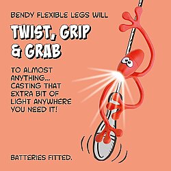 If Lamba-The Super Bendy Kıtap Okuma Lambası Kırmızı 46103 - 3