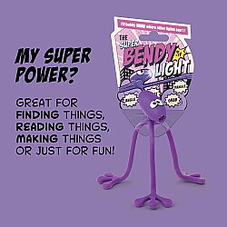 If Lamba-The Super Bendy Kıtap Okuma Lambası Mor 46102 - 2