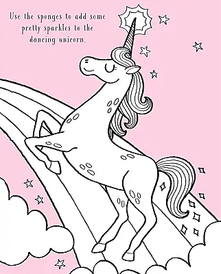 Igloo Sponge Art Unicorns - 2