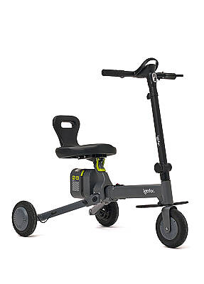 Igofor 3 Tekerlekli Katlanabilir Elektrikli Oturulabilir Scooter Gri EM301-G - 1