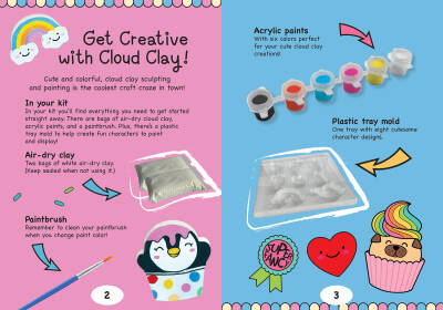 Imagine That Air-Dry Cloud Clay Friends - 3