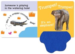 Imagine That Babys First Wild Animals - 5 Felt Flaps To Lift - 2