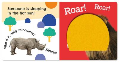 Imagine That Babys First Wild Animals - 5 Felt Flaps To Lift - 3