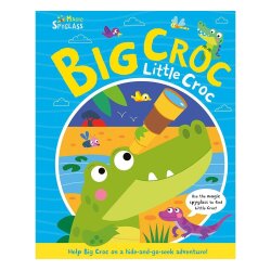 Imagıne That Big Croc Little Croc - Magic Spyglass Board Book - 1