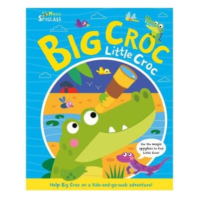 Imagıne That Big Croc Little Croc - Magic Spyglass Board Book - 1