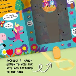 Imagine That Big Unicorn Little Unicorn - Magic Spyglass Board Book - 2