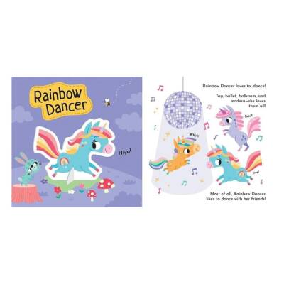 Imagine That Build And Play - Unicorns Book And Play Set - 4
