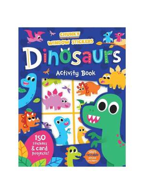 Imagine That Chunky Window Stickers - Dinosaurs Activty Book - 1